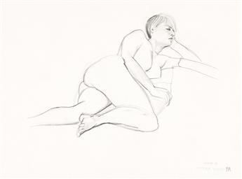 PATRICK ANGUS (1935-1992) Two pencil drawings.